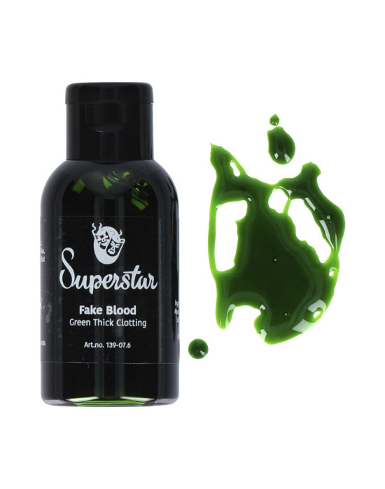 Superstar green fake blood.