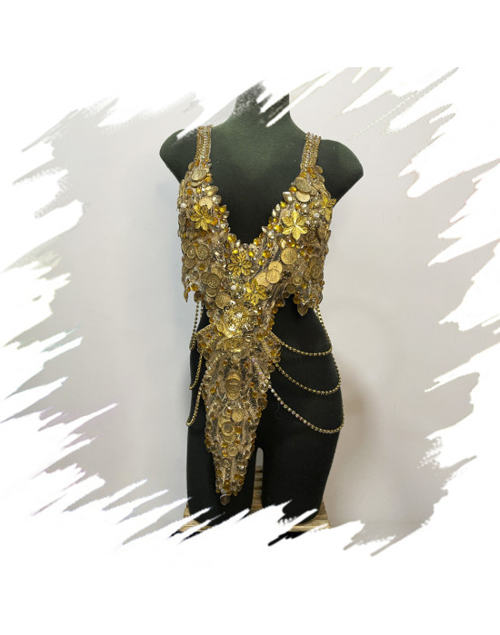 Handmade pearl props with costume jewelry