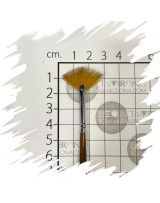 Fan shape brushes for artistic makeup and Body Painting