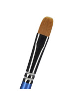 Burnt Superstar line of Synthetic Cat's Tongue Brushes