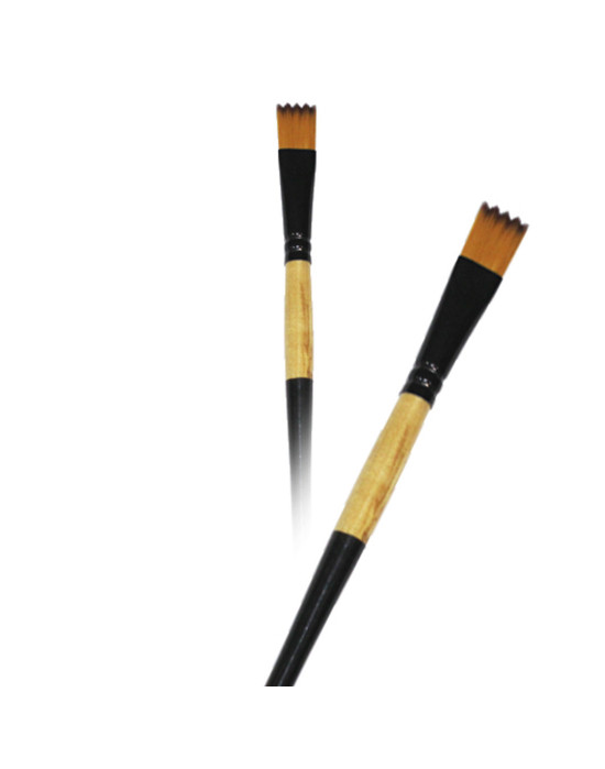 Synthetic Comb brush for Body Painting. No. 6 and 8