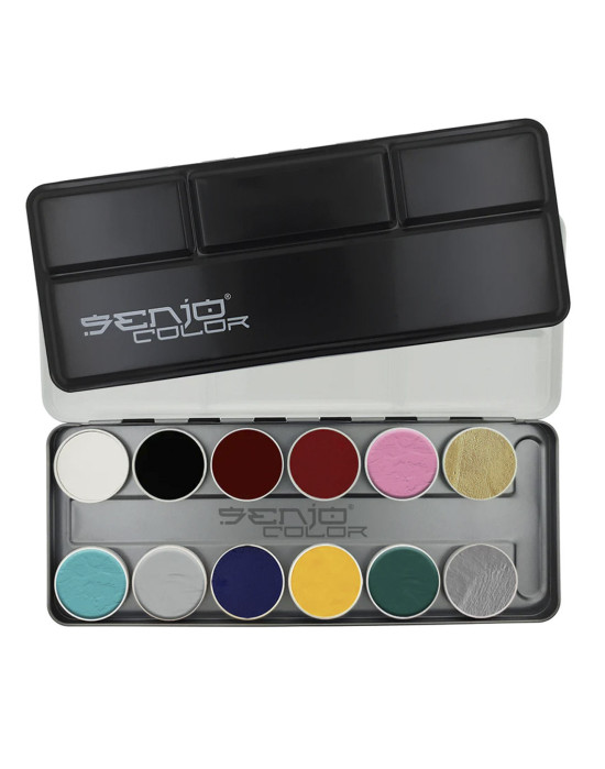 Aqua Paint Senjo Color palette 12 FX Shades