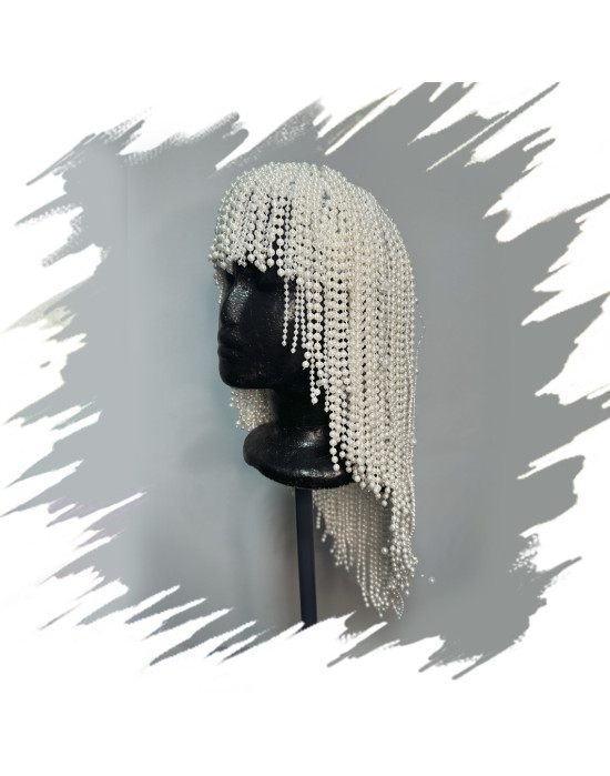 Headpieces handmade at the Leo Altamirano Academy by Magic Gardens.