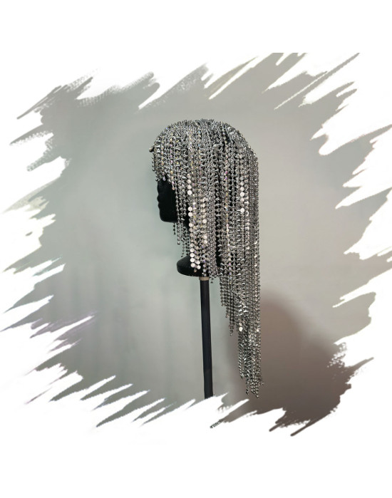 Headpieces handmade at the Leo Altamirano Academy by Magic Gardens.