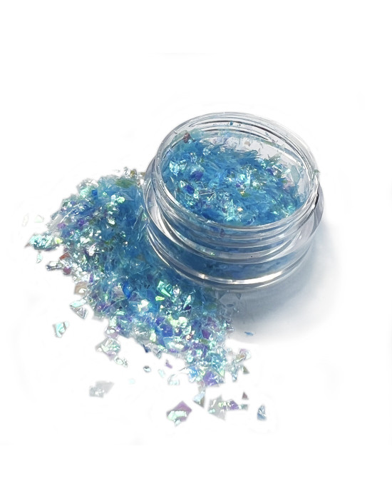 Holographic flakes.