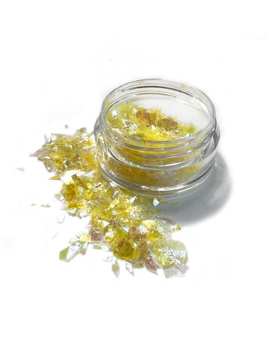 Holographic flakes.