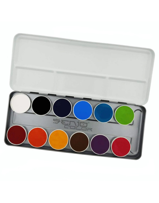 Aqua Paint Senjo Color palette 12 Shades
