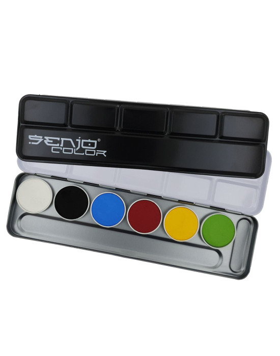 Aqua Paint Senjo Color palette 6 Shades