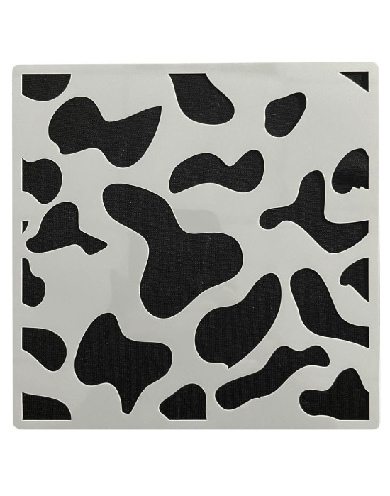 Semi transparent flexible stencil, Animal prints.