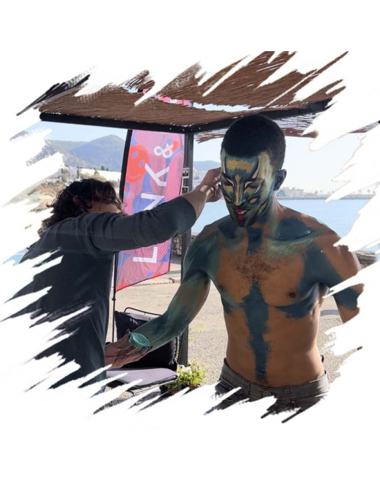 Hour Body Painting Make-up artist