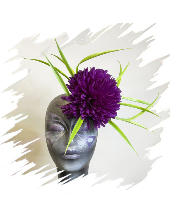Headpieces handmade at the Leo Altamirano Academy by Magic Gardens.