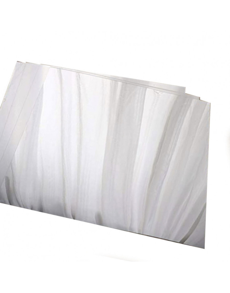 Self-adhesive plastic mirror sheets