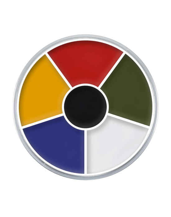 Cream color circle Multicolor 30ml.