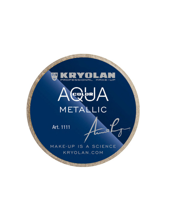 Aquacolor metallic Kryolan 8ml.