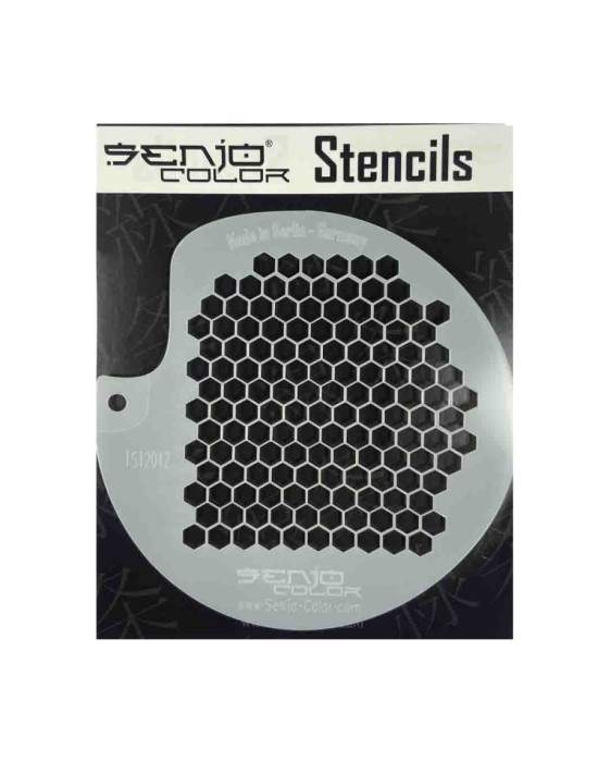 Stencil small honeycomb
