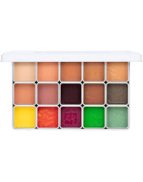 FX Design color palette Kryolan, Complexion 15 shades.